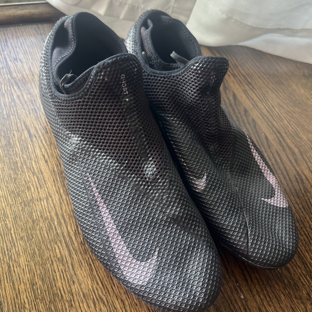 Nike Phantom VSN 2 Academy DF HG Black Soccer Cleats - US 12